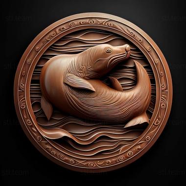 3D model seal (STL)